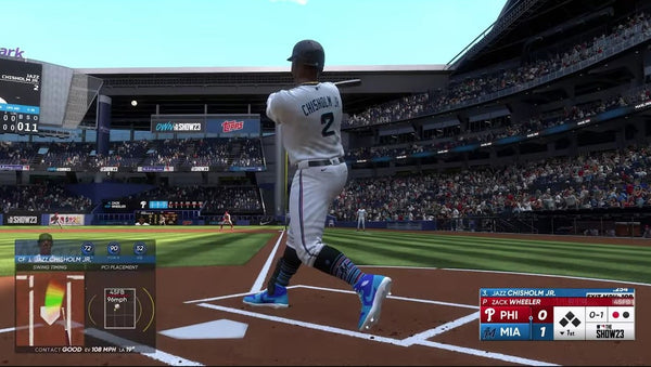 MLB the Show hitting interface